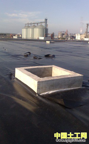 土工膜應用在地下室中的鋪設工作